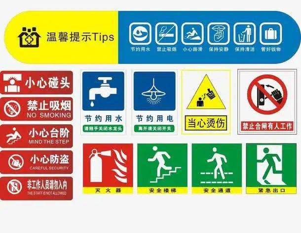 网络安全警示标志