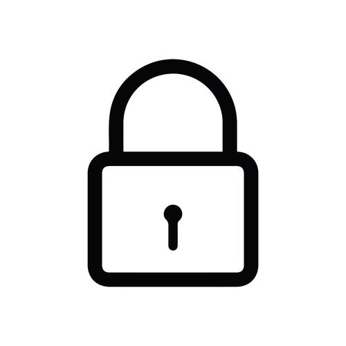信息安全锁图标